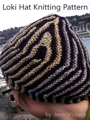 cover image of Loki Short Row Hat Knitting Pattern